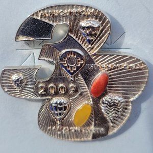 Rare 2009 Sterling Silver Albuquerque International Balloon Fiesta Pin